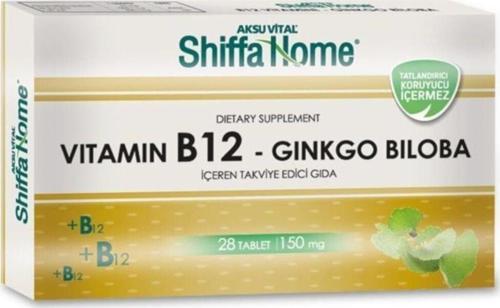 Aksu Vital Vitamin B12 Ginko Biloba Tablet 150 mg 28 Tablet