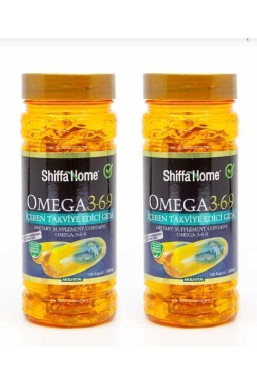 Omega 3-6-9 Balık Yağı 100 Softgel 1000mg 2'li Set