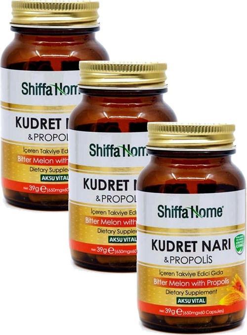 Kudret Narı Propolis 650 Mg 60 Kapsül X 3 Adet