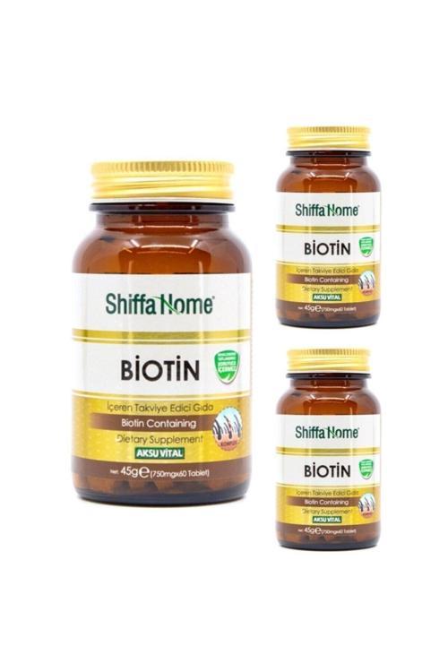 Biotin 60 Tablet 750 Mg X 3 Adet