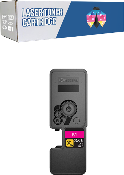 Safir Toner Kyocera ECOSYS M5521cdw TK-5220 1.200 Syf Kırmızı Muadil Toner