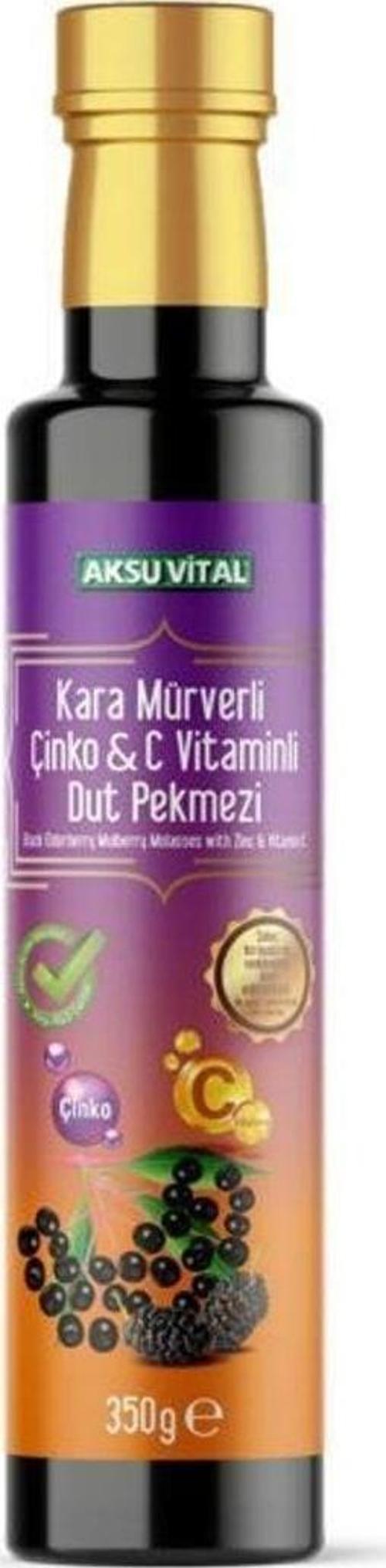 Kara Mürverli Çinko C Vitaminli Dut Pekm