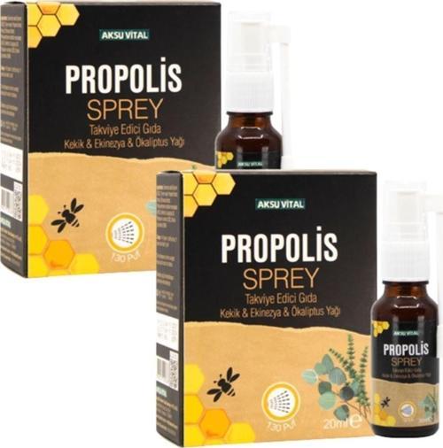 Propolis Sprey Kekik Ekinezya Okaliptus Ilaveli 20 Ml X 2 Adet