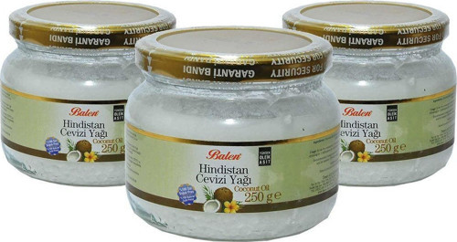 Hindistan Cevizi Yağı 250ml - 3 Adet