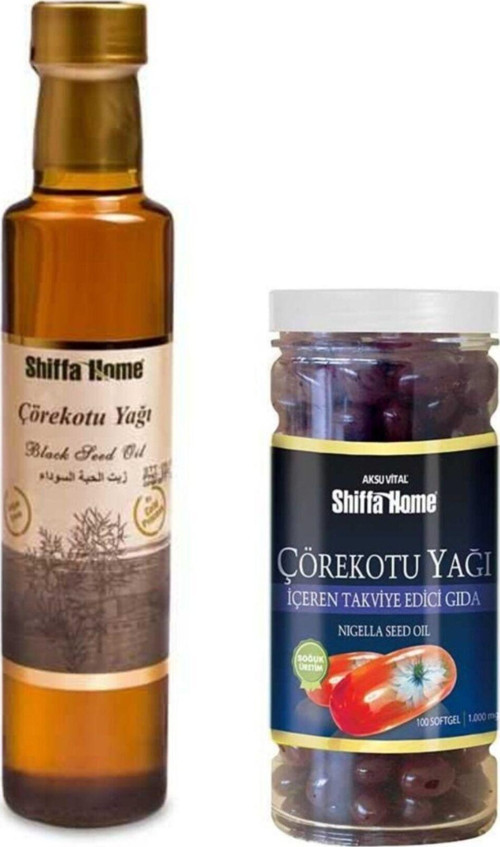 Çörek Otu Yağı 250 Ml & Çörek Otu Yağı 1000mg 100 Kapsül