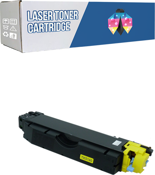 Safir Toner Kyocera ECOSYS P6130cdn TK-5140 5.000 Syf Sarı Muadil Toner