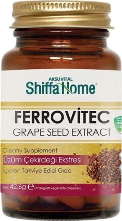 Ferrovitec Kapsül - Üzüm Çekirdeği Kapsulü - Demir