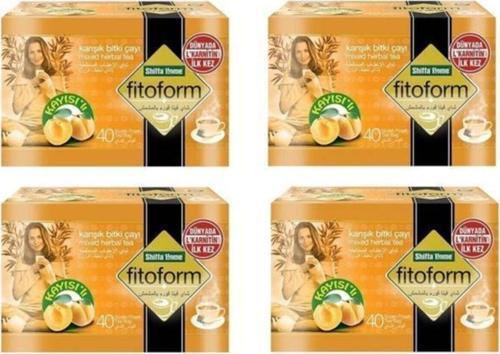 4 Kutu Fitoform Karışık Bitki Çayı Kayısılı Fitoform L-karnitinli