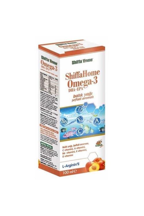 Şeftali Aromalı Omega-3 Epa+dha Balık Yağı Şurubu 100 ml