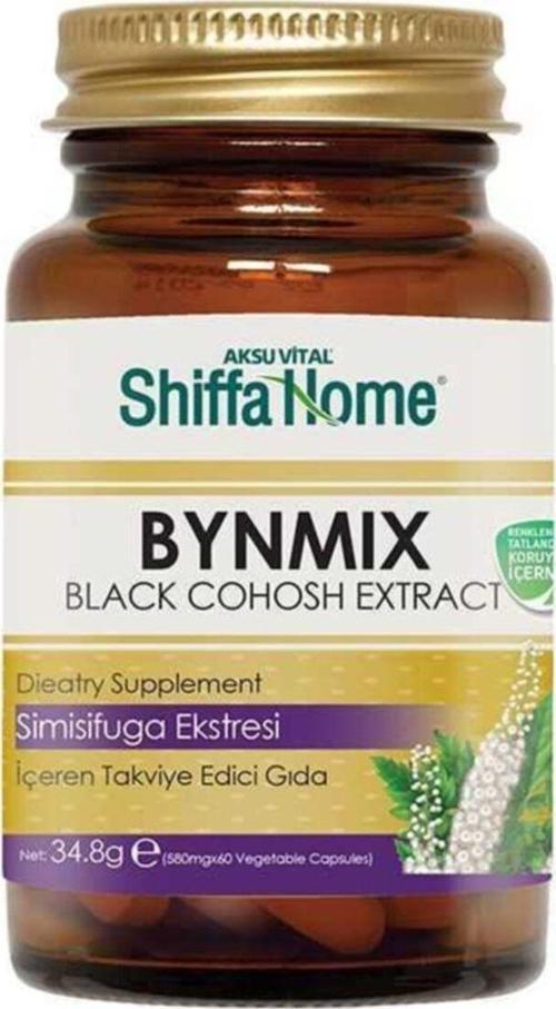 Aksu Vital Bynmix Simisifuga Ekstresi Kapsül 580 mg 60 Kapsül Karayılan Kökü,fare Otu