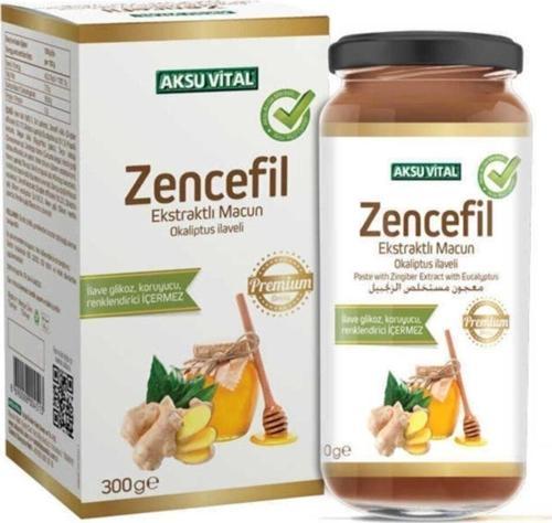 Aksuvital Zencefil Ekstraktlı Okaliptus Ilaveli Macun 300 Gr