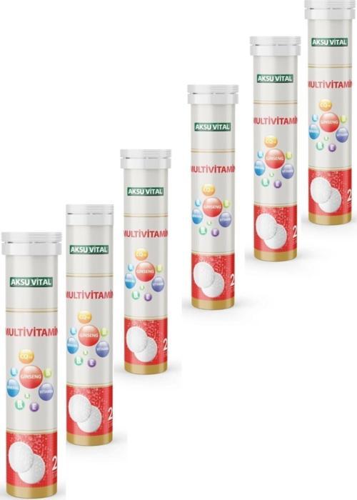 Multivitamin Efervesan X 6 Adet