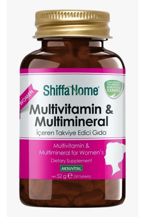 MULTİVİTAMİN & MULTİMİNERAL - KADIN - 1760 MG X 30 TABLET