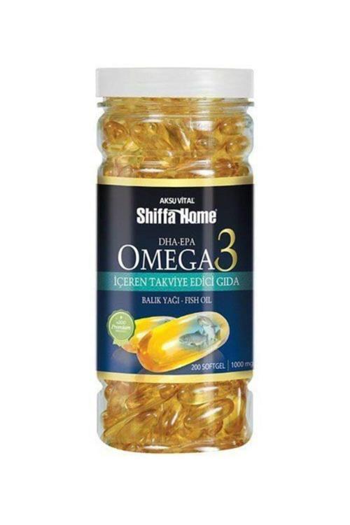 Omega 3 Balık Yağı Dha Epa Soft 1000 Mg 200 Softjel Kapsül
