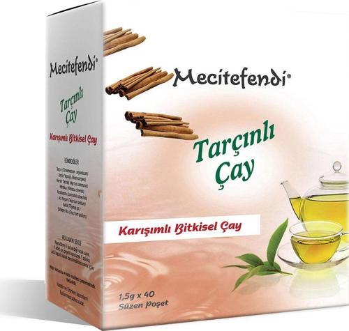 Tarçınlı Çay Süzen Poşet 40'lı