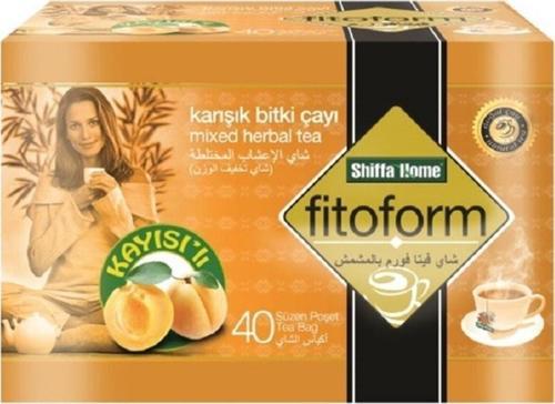 2 Kutu Fitoform Karışık Bitki Çayı Kayısılı Fitoform L-karnitinli