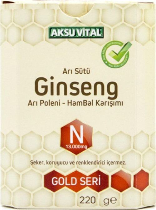 Ginsengli Arı Sütü Bal Polen (n) 13.000 Mg.