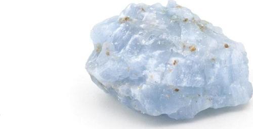 Hakiki Doğal Mavi Kalsit Taşı Kaya Parçası 61 Gram