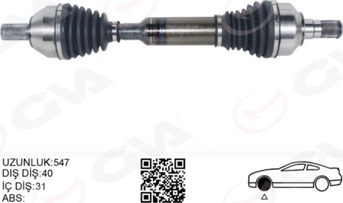 Ön Aks Komple Sol Volvo Xc60 2.4 D 08 16 Xc60 I 2.0 T Otom 09 12 Xc60 I 3.2 Awd 10 15 Xc 612138