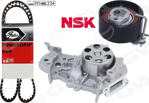 Devirdaimli Eksantrik Gergi Kiti 095X234 Renault Clıo Iı 98 05 Clıo Iıı 05 12 Clıo Iv 12 19 Rszyn