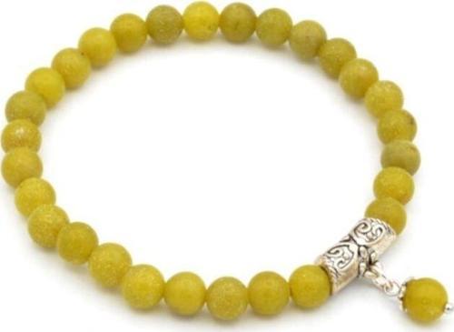 Hakiki Olivin Zebercet Bileklik 1.kalite Peridot Doğal Taş