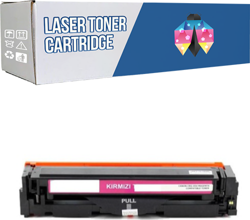 Safir Toner Canon CRG-054H  İ-Sensys MF-642Cdw Kırmızı  3.100 Syf  Muadil Toner