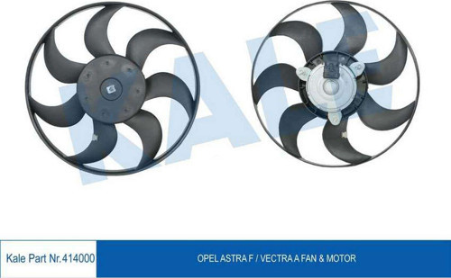Fan Motoru Astra F-Vectra A-Calıbra A 1.6-1.8-1.8 16V-2.0 16V 200W-365Mm Rszyn