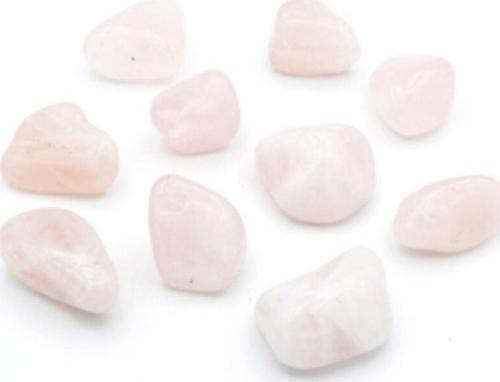 Hakiki Tamburlu Doğal Pembe Kuvars Kaya Parçası 002