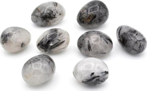 Hakiki Tamburlu Doğal Rutil Kuvars Kaya Parçası 1.kalite 002