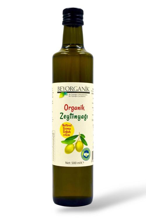 Organik Soğuk Sıkım Sızma Zeytinyağı 500ml
