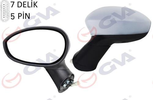 Dış Dikiz Aynası Sol Grande Punto 06 Lınea 07 Elektrikli Isıtmalı Astarlı Sensör