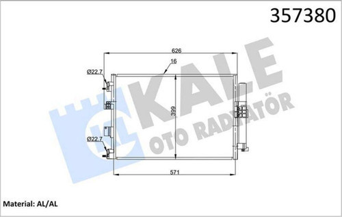 Klıma Radyatoru Kondanser Focus Iıı 14 C Max 15 Connect 13 Kuga Iı 14 17 1.0 Ecoboost 1. 612138