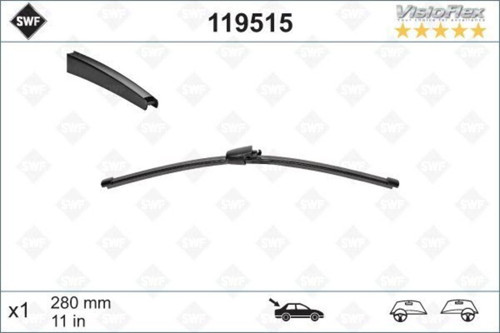 Swf Visioflex Flat Blade X1 280 Mm Arka Vw Passat 6 Variant 05 - Polo 5 Tdı/ Gtı Ltd Edi 682144