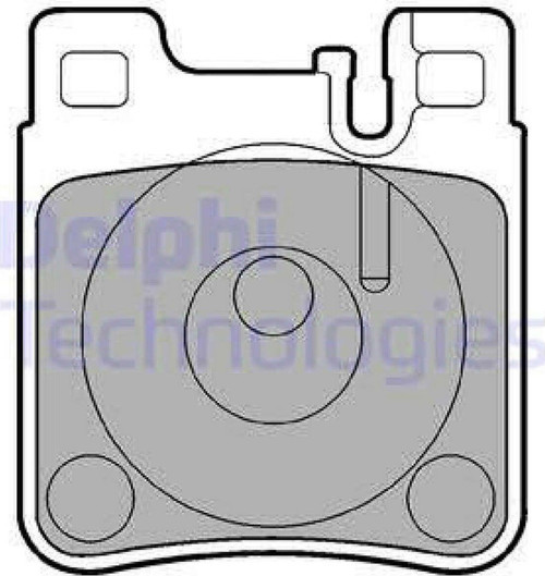 Fren Balatası Arka Mercedes W203 C208 W124 W210 W140 612138