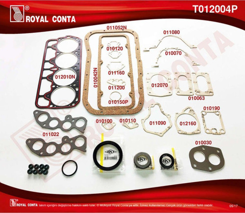 Motor Takım Contası Full Keçe Reinz Subap Las M131 Dkş 1600 88 612138