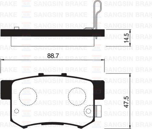 Arka Balata Honda Cıvıc Vıı 01-05 Cıvıc Vııı 05 Accord Vıı 98-02 Accord Vııı 06 Gdb3177 612138