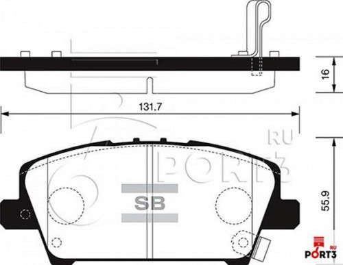 Ön Balata Honda Cıvıc Fk/Fd 06 1.4I-1.8I-2.2I Cdtı Gdb3407 612138