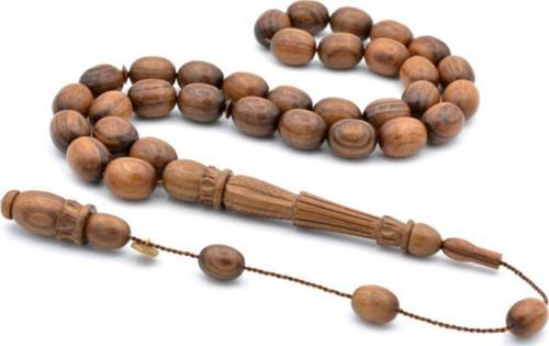 Oyma Imameli Kokulu Sandal Ağacı Tesbih Iri Boy 007