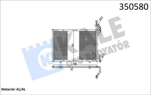 Klıma Radyatoru Ford B Max 12 Fıesta Vı 1.6 Tdcı 12 Mt - Kurutucu Yok 612138