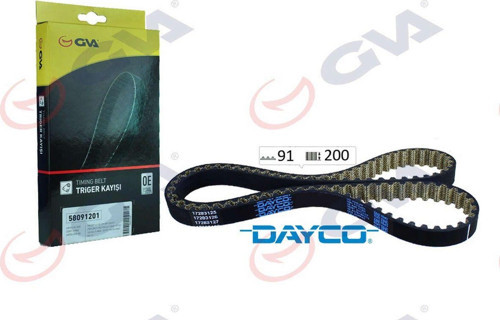 Triger Kayışı 091Sp 200Ht Teflon Ford Focus C-Max 1.8Tdcı 16V 04 S-Max 1.8Tdcı 16V 06 Ma 612138