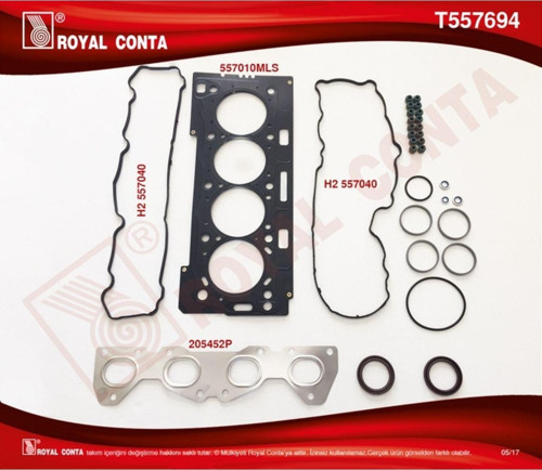 Üst Takım Contası Reınz Keçeli S.Lastikli P206-P207-P307-P308 1.6 16V Tu5Jp4 Marka :