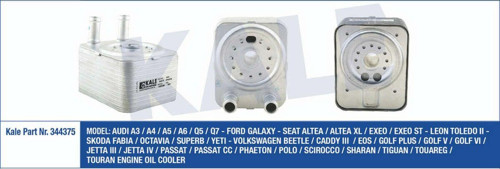 Yağ Soğutucusu Passat-Golf5-Jetta-A4-A6-Superb 2005 1.9-2.0 Tdı Avf-Bkp-Bkd-Bre-Caga 612138