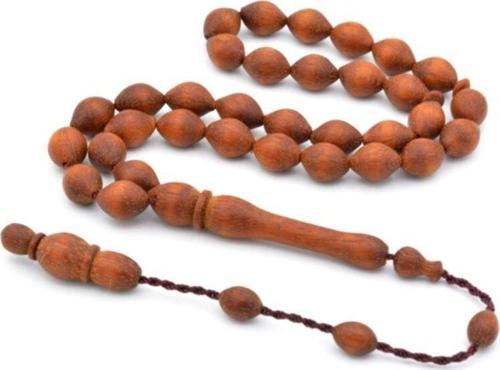 Usta Işi Sistemli Arpa Kesim Bilinga Ağacı Tesbih 1.kalite