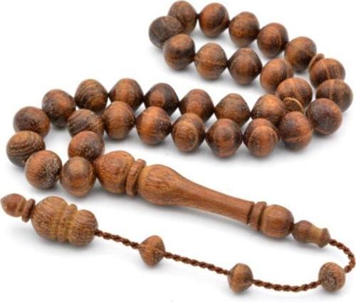 Usta Işi Sistemli Istanbul Kesim Kızıl Ağaç Tesbih