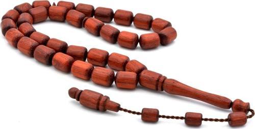 Usta Işi Sistemli Kapsül Kesim Kan Ağacı Tesbih Iri Boy