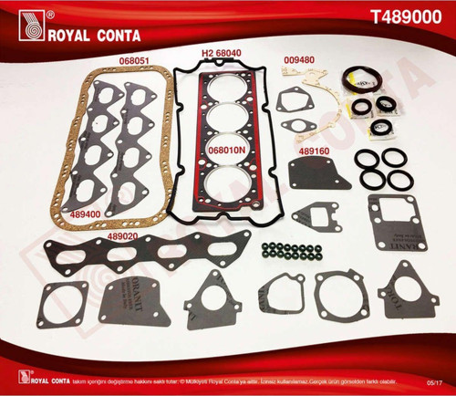 Takım Conta Skc Li Subap Lastikli Tmpr 2000 16V 612138