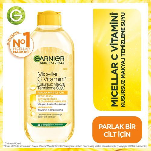 Micellar C Vitamini Kusursuz Makyaj Temizleme Suyu 400 ml