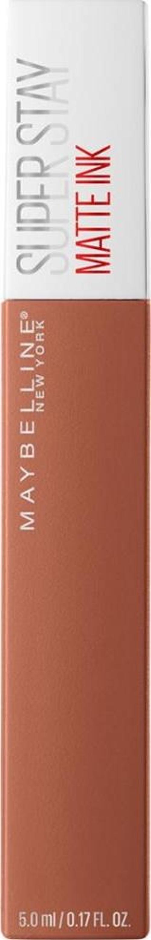 Super Stay Matte Ink Unnude Likit Mat Ruj - 75 Fighter - Kahverengi