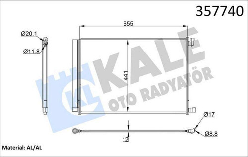 Klıma Radyatoru Mercedes W205 S205 W213 S213 W222 C217 X253 18051