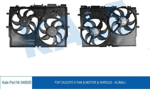 Fan Motoru Davlumbazlı Boxer Iıı-Jumper Iıı-Ducato Iıı 2.2Hdı Ac/Nac Uyumlu